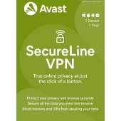 Avast Secureline VPN 2023, 5 Device 1 Year, Security+Privacy